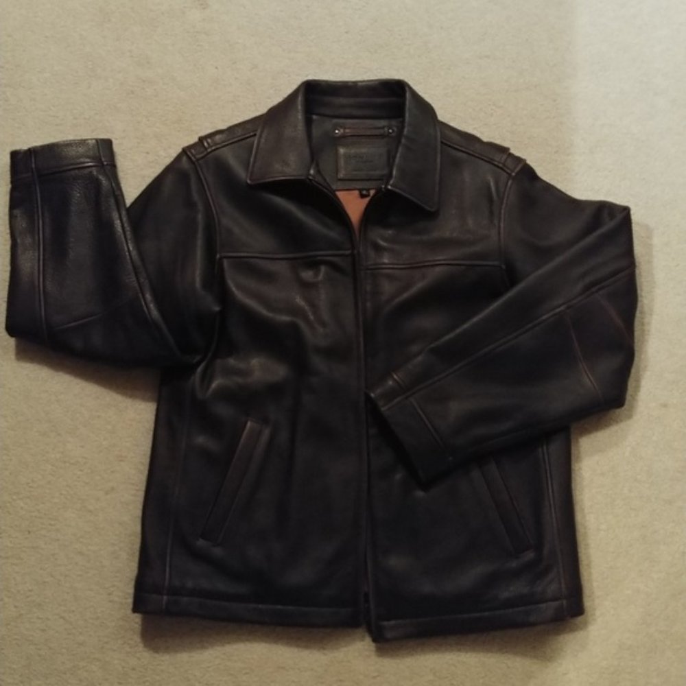 Men's Sonoma leather jacket medium